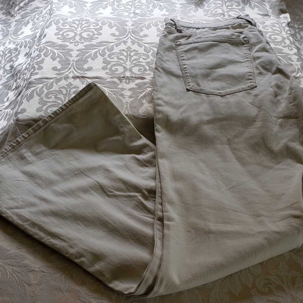 Roxy White flare leg jeans